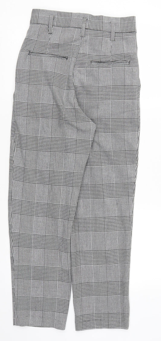 Womens UK Size 6 H&M Regular Fit  Grey Trousers
