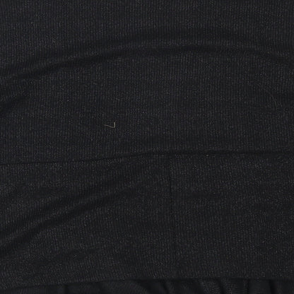 Womens UK Size 14 Viz A Viz Black Cardigan Jumper