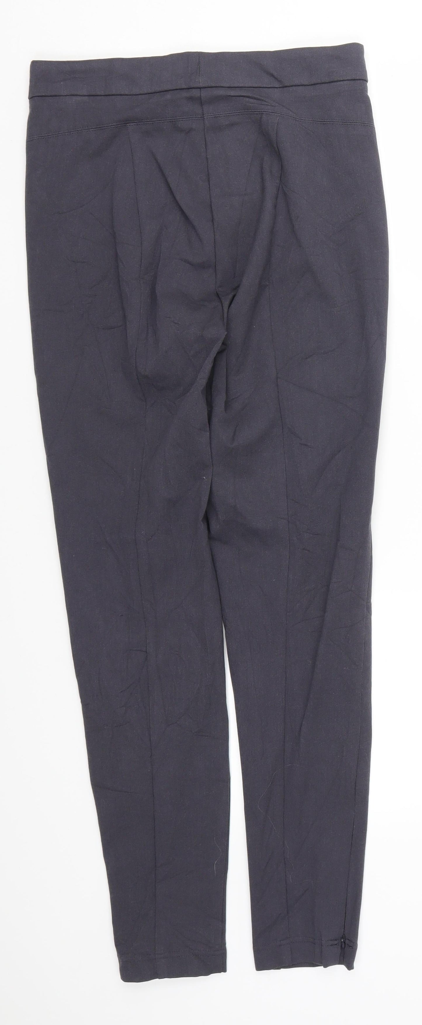 Womens UK Size 10 Marks and Spencer Regular Fit  Beige Trousers