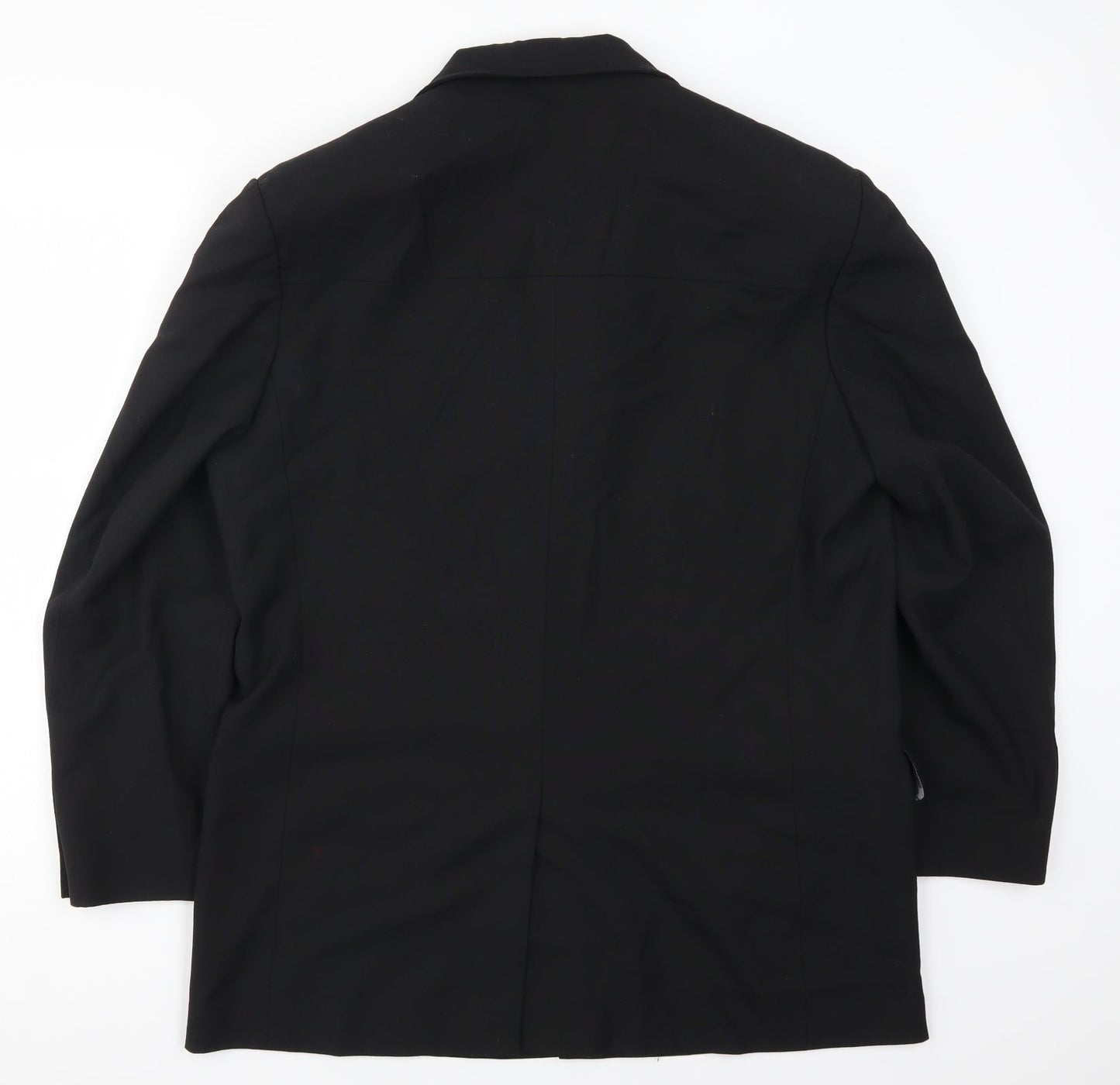 Mens UK Size 42 Johnathan Adams Regular Black Suit Jacket