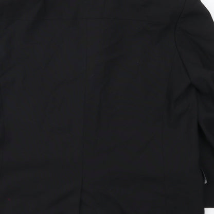Mens UK Size 42 Johnathan Adams Regular Black Suit Jacket