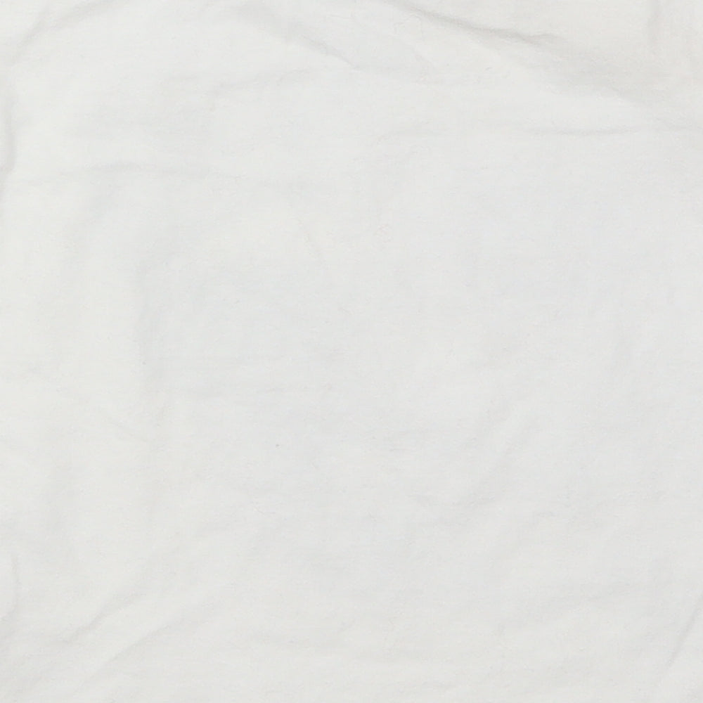 F&F Boys White   Basic T-Shirt Size 5-6 Years  - Paisley Skull