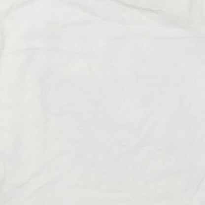 F&F Boys White   Basic T-Shirt Size 5-6 Years  - Paisley Skull