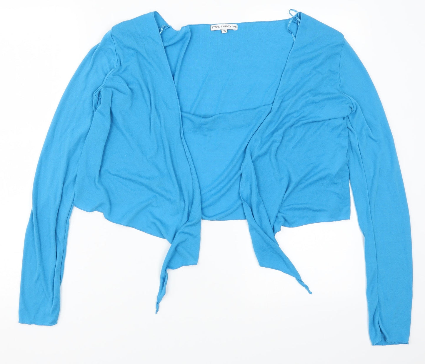Store 21 Womens Blue   Cardigan Jumper Size 16