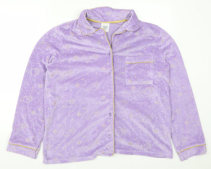 Chelsea Peers Womens Purple   Top Pyjama Top Size M  - Star Print