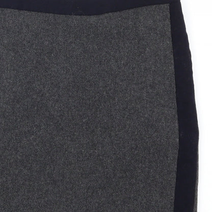 J Crew Womens Grey   Straight & Pencil Skirt Size 26 in