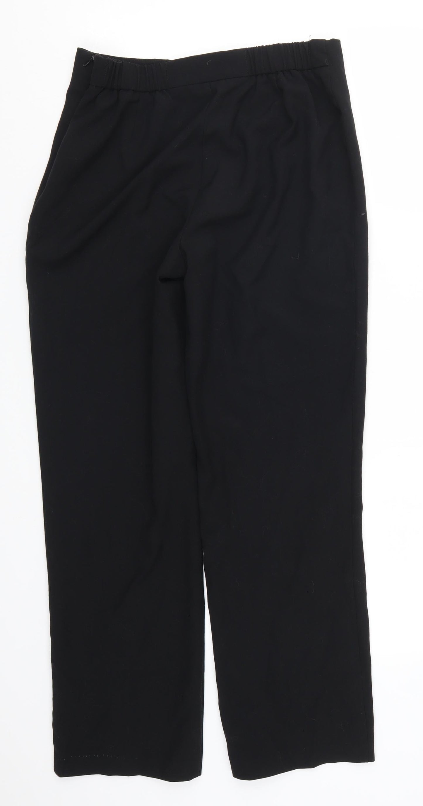 Womens UK Size 10 Marks and Spencer Slim Fit  Black Trousers