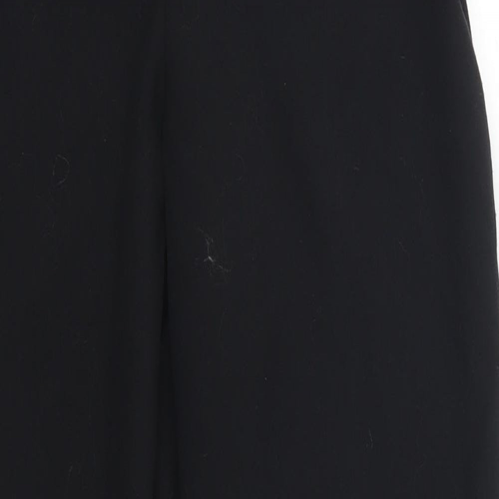 Womens UK Size 10 Marks and Spencer Slim Fit  Black Trousers