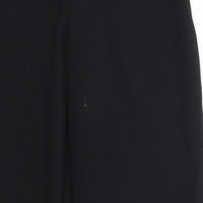 Womens UK Size 10 Marks and Spencer Slim Fit  Black Trousers