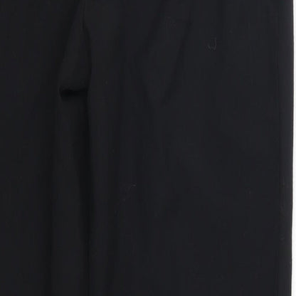 Womens UK Size 10 Marks and Spencer Slim Fit  Black Trousers
