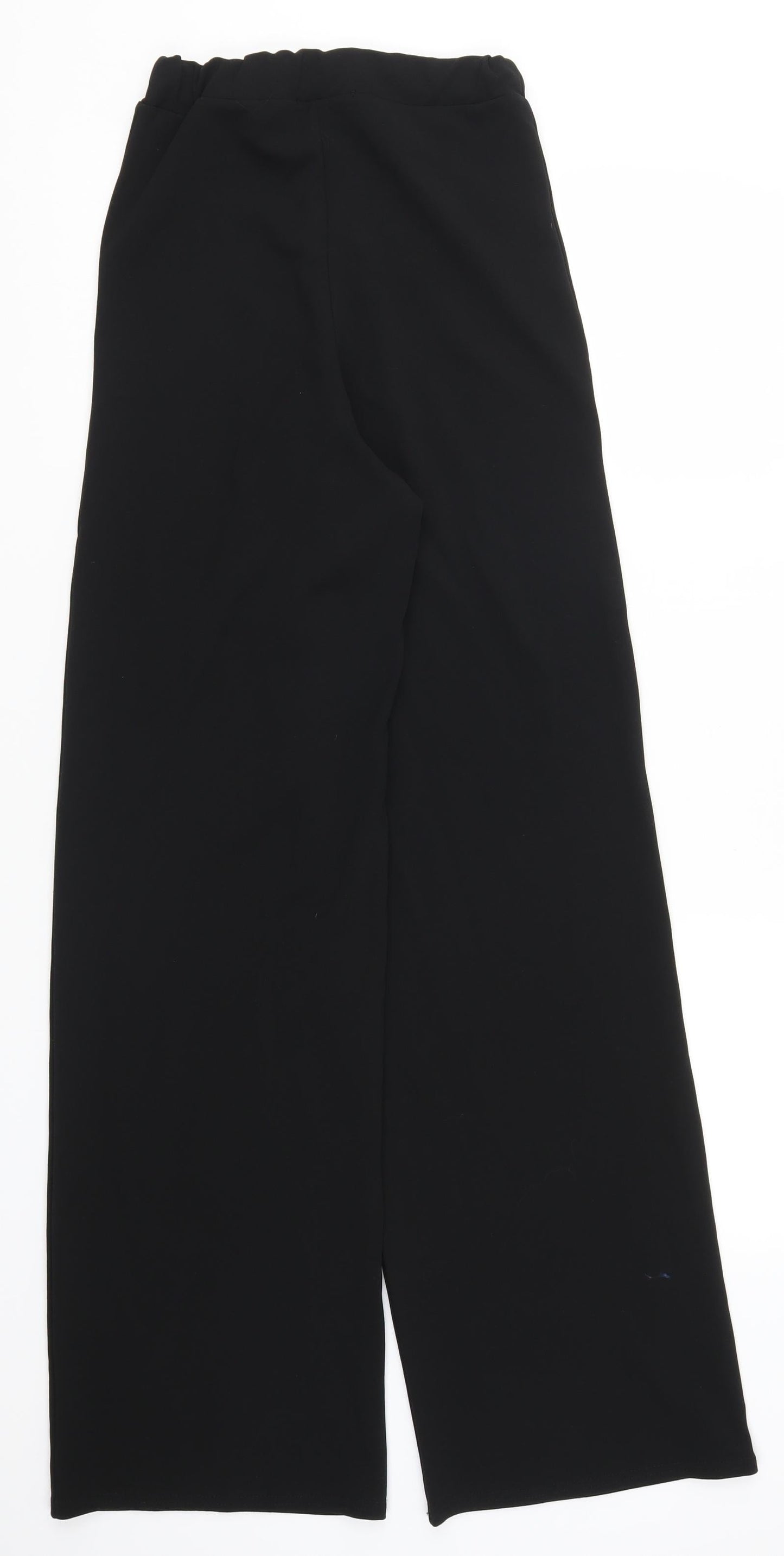 Femme Luxe Womens Black   Trousers  Size 8 L32 in