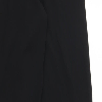 Femme Luxe Womens Black   Trousers  Size 8 L32 in