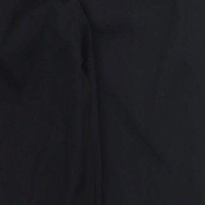 Womens UK Size 10 Marks and Spencer Regular Fit  Black Trousers