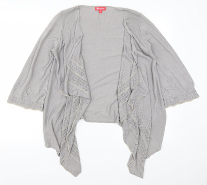 Womens UK Size M Monsoon Grey Cardigan Jumper