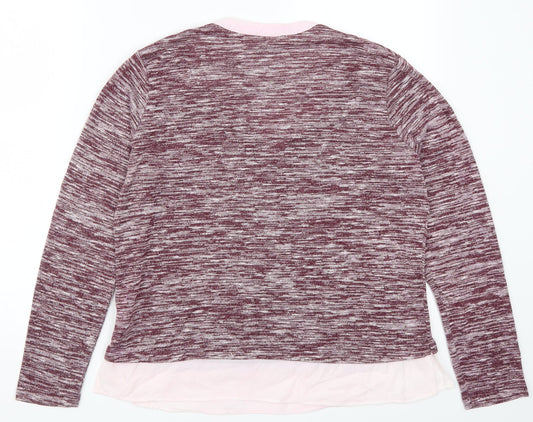 Damart Womens Pink   Basic T-Shirt Size 14