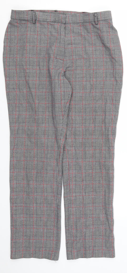 Womens UK Size 16 Marks and Spencer Regular Fit  Grey Trousers