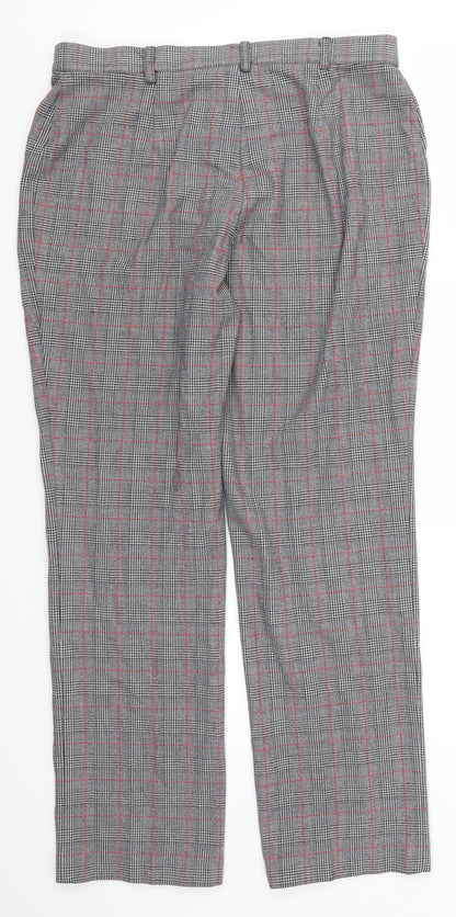 Womens UK Size 16 Marks and Spencer Regular Fit  Grey Trousers