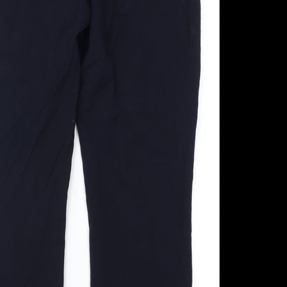 Womens UK Size 16 Debenhams Regular Fit  Blue Trousers
