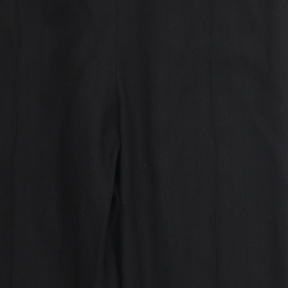 Womens UK Size 14 Marks and Spencer Regular Fit  Black Trousers
