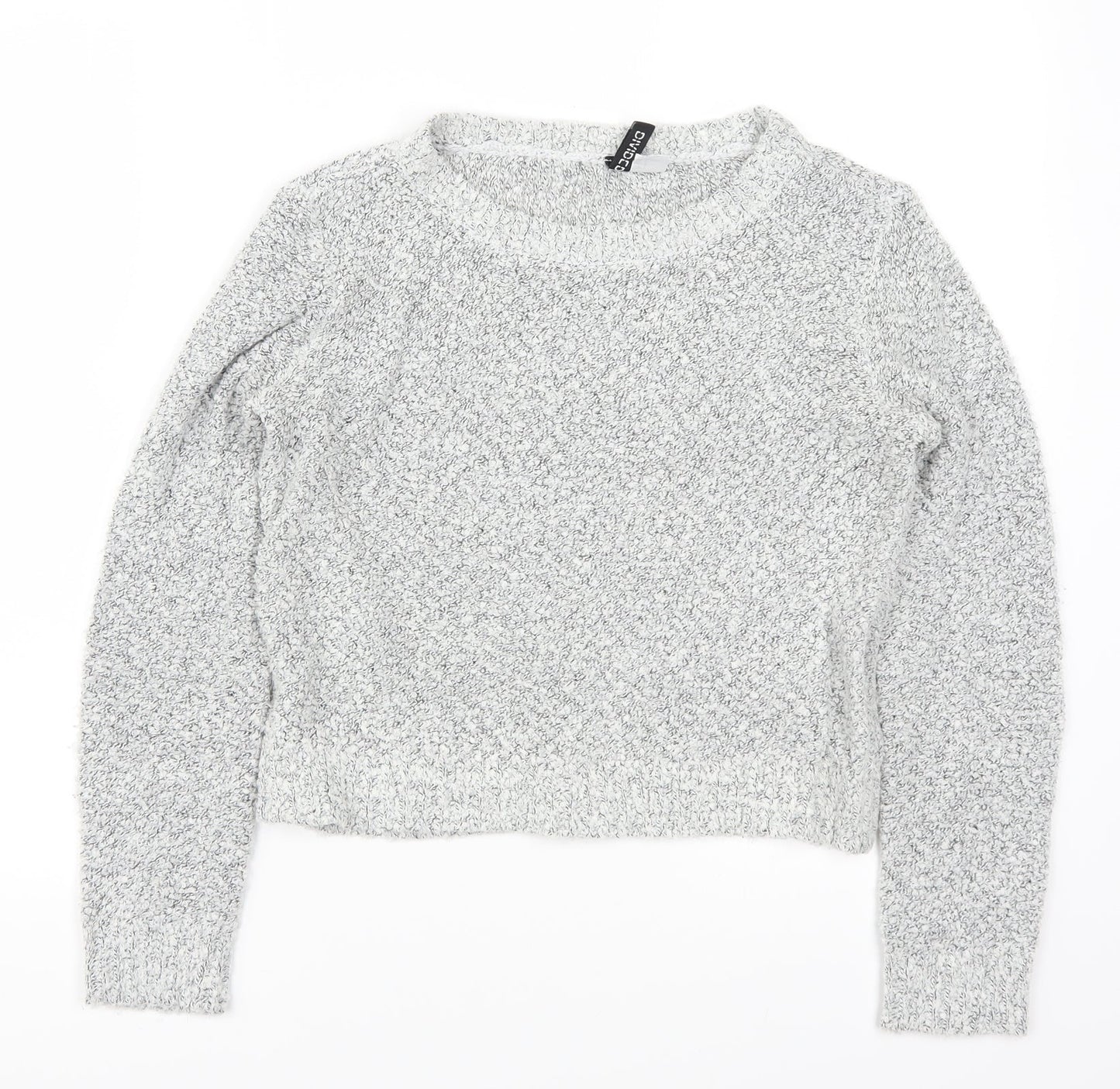 Womens UK Size S H&M Grey Pullover Jumper