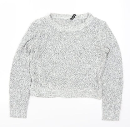 Womens UK Size S H&M Grey Pullover Jumper