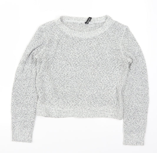 Womens UK Size S H&M Grey Pullover Jumper