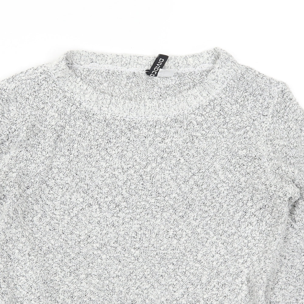 Womens UK Size S H&M Grey Pullover Jumper