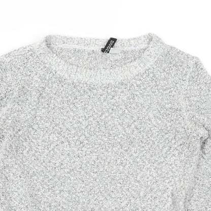 Womens UK Size S H&M Grey Pullover Jumper