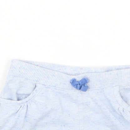 E-vie Angel Girls Blue   Boyfriend Shorts Size 5 Years