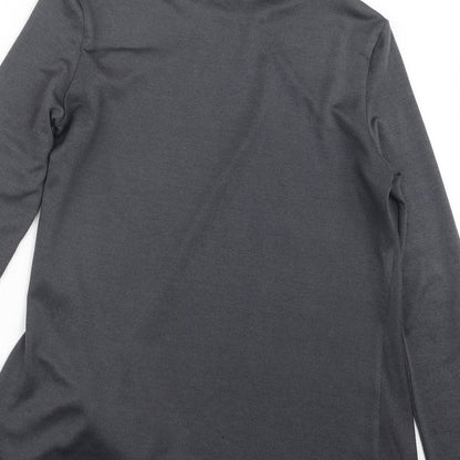 Womens UK Size M Yoins Grey Basic T-Shirt
