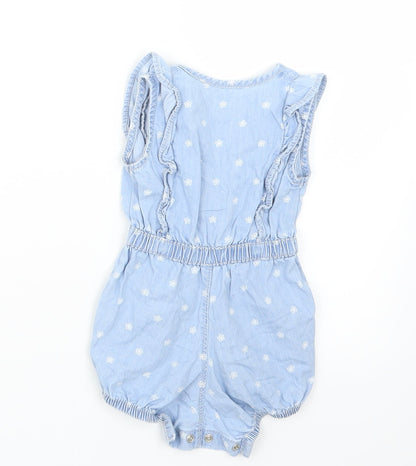 George Girls Blue   Dress Set Outfit/Set Size 0-3 Months