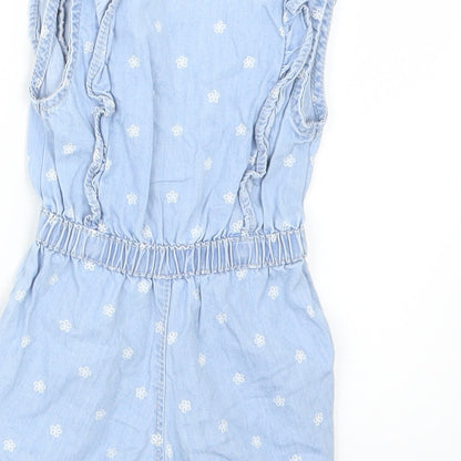 George Girls Blue   Dress Set Outfit/Set Size 0-3 Months