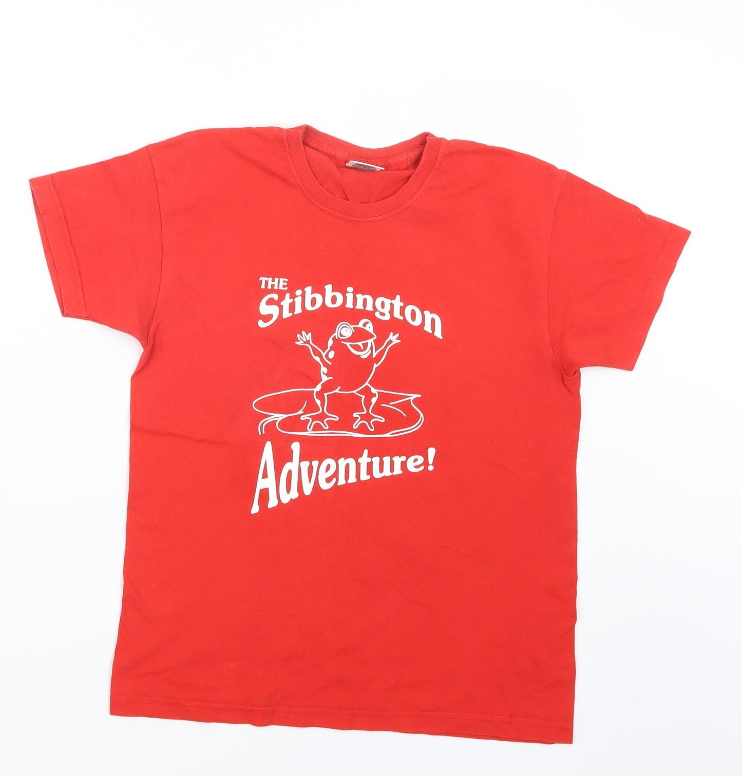 Fruit of the Loom Boys Red   Basic T-Shirt Size 10 Years