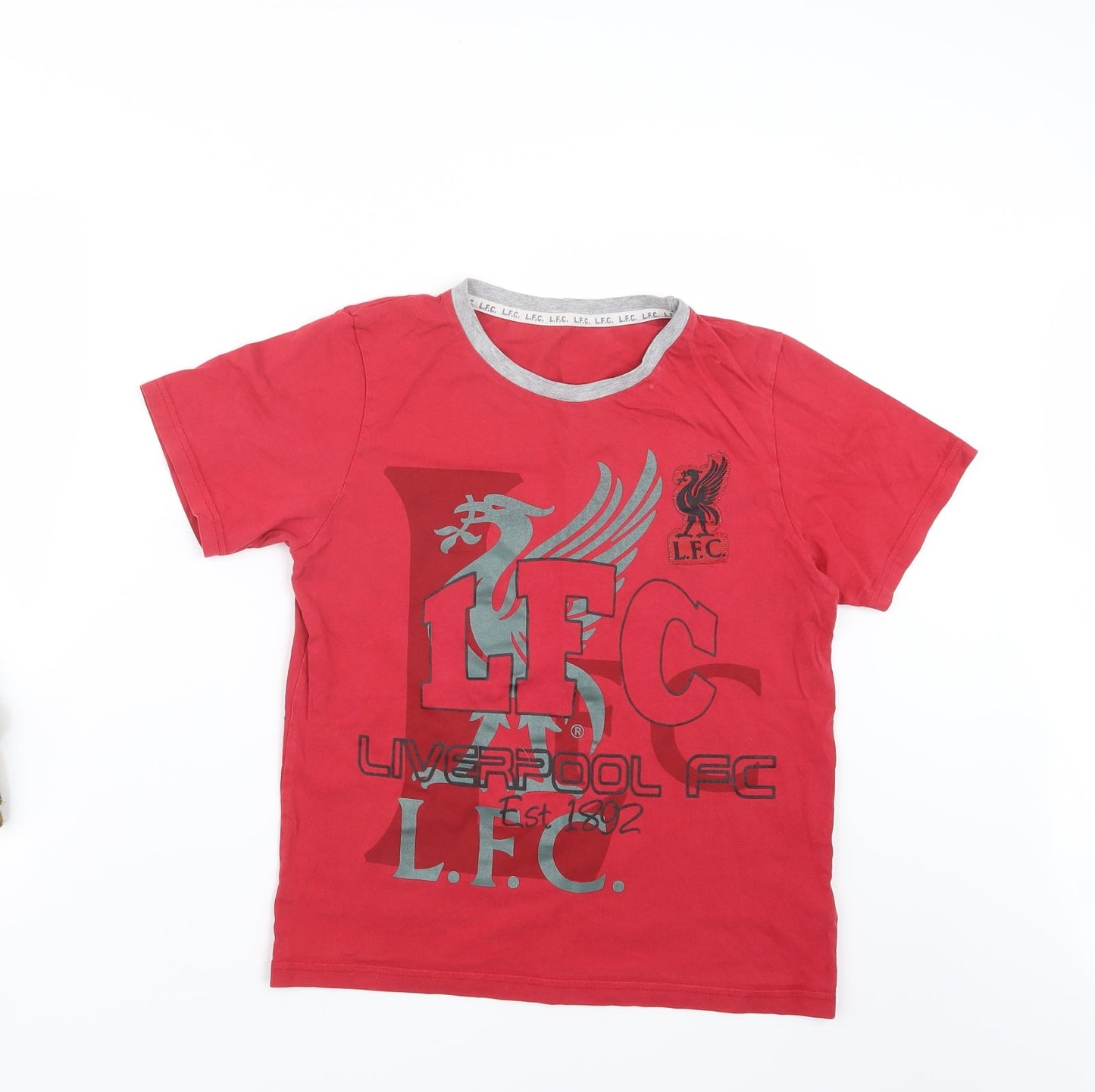 Marks and Spencer Boys Red   Basic T-Shirt Size 11-12 Years  - Liverpool FC