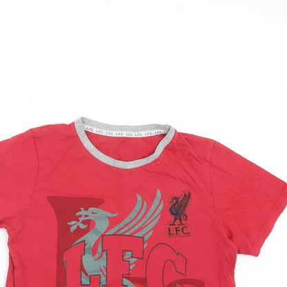 Marks and Spencer Boys Red   Basic T-Shirt Size 11-12 Years  - Liverpool FC