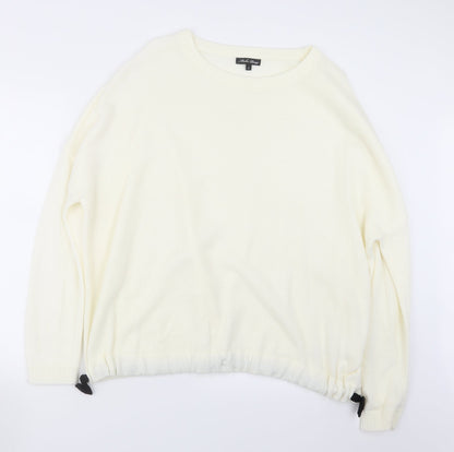 Womens UK Size L Micha Lounge Ivory Pullover Jumper