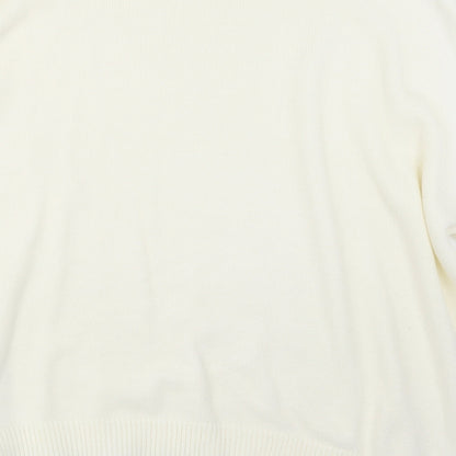 Womens UK Size L Micha Lounge Ivory Pullover Jumper