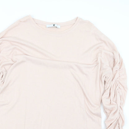 Womens UK Size 16 Very Pink Pullover Jumper