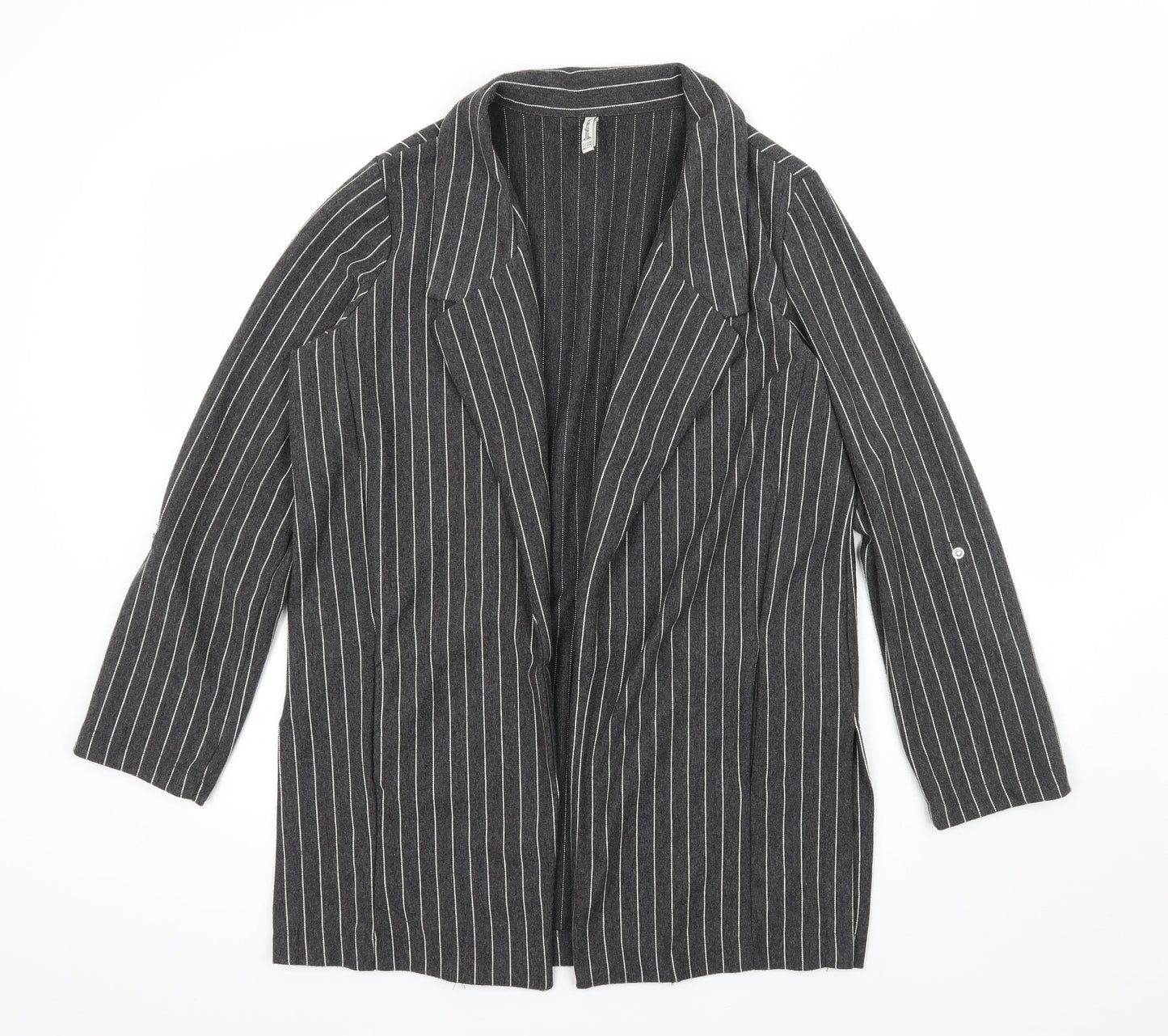 Womens UK Size 12 Stradivarius Grey Jacket