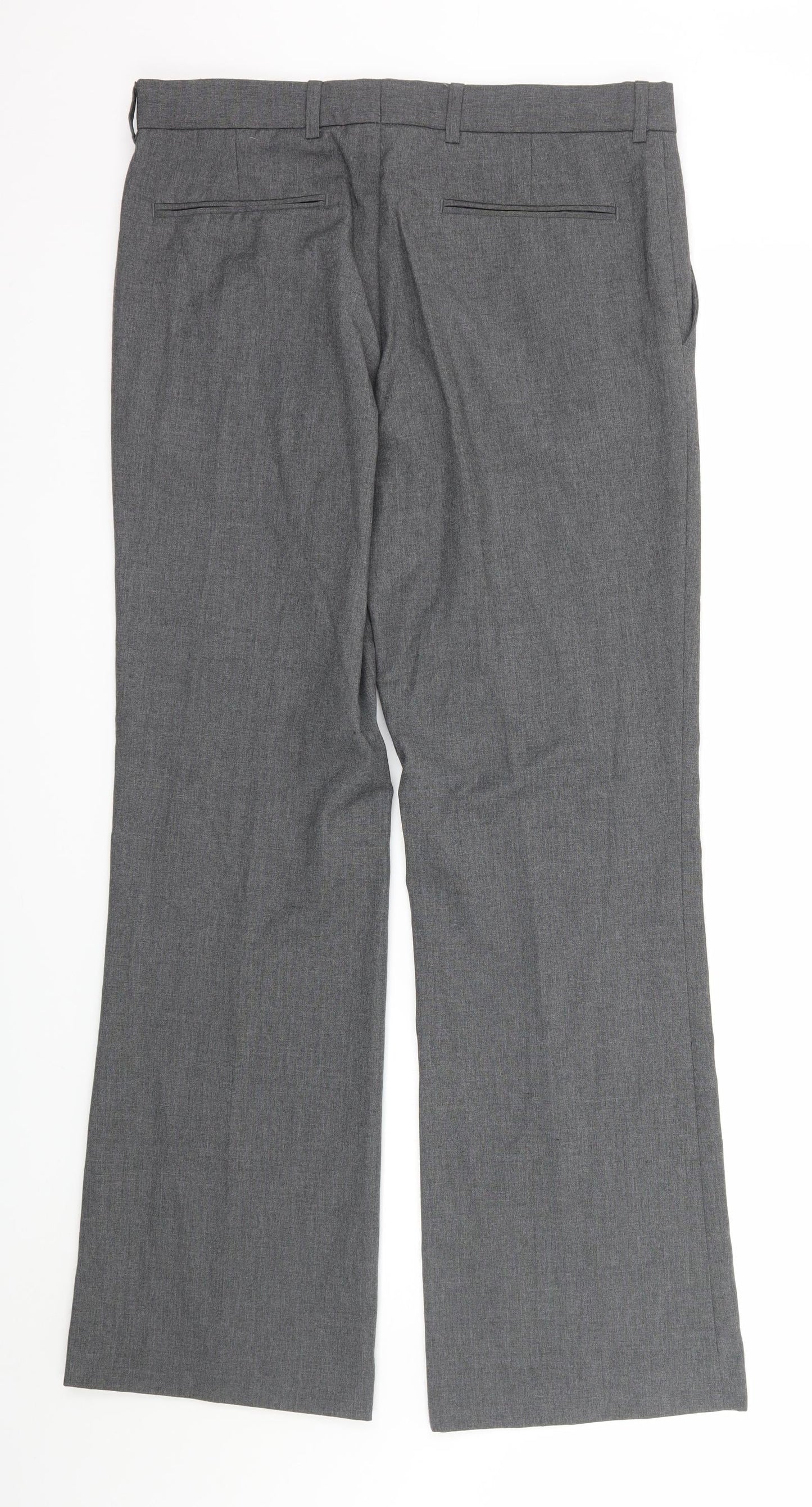 Mens UK Size  Topman Regular Fit  Grey Trousers