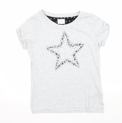 NEXT Womens Grey  Jersey Top Pyjama Top Size XS