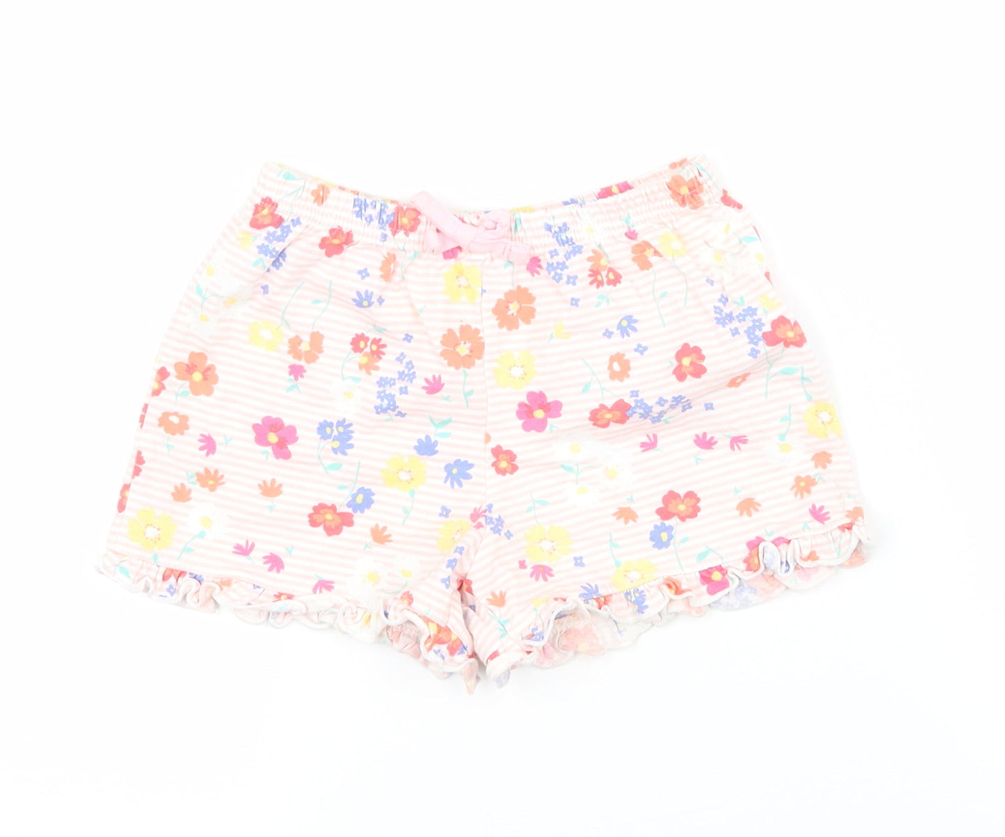 Matalan Girls Pink Floral Jersey  Pyjama Pants Size 2-3 Years