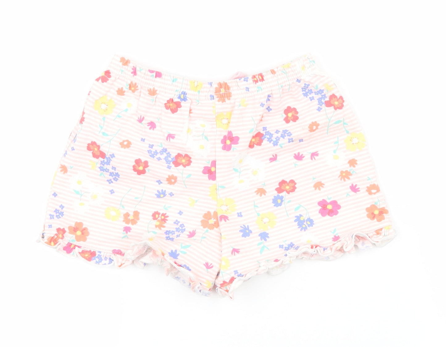 Matalan Girls Pink Floral Jersey  Pyjama Pants Size 2-3 Years