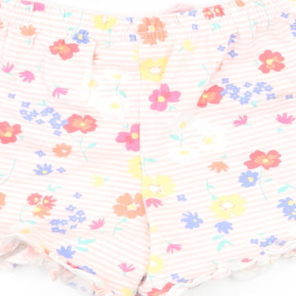 Matalan Girls Pink Floral Jersey  Pyjama Pants Size 2-3 Years