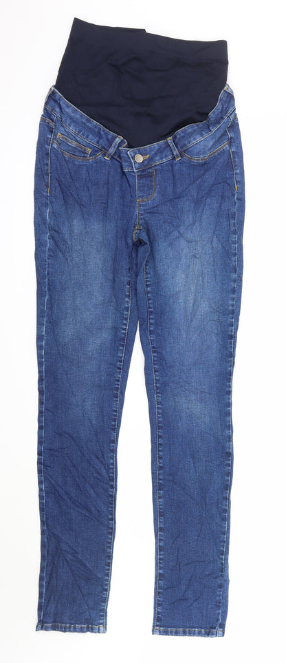 Womens UK Size  Preworn Regular Fit Straight Blue Jeans