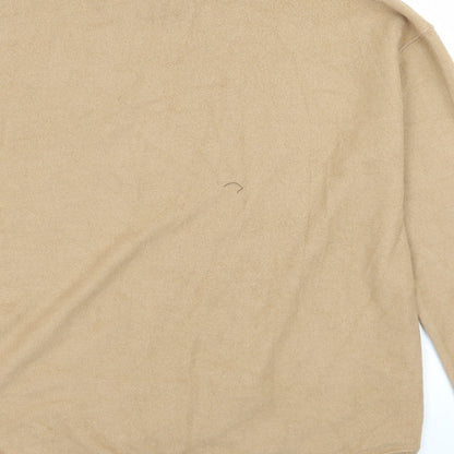 Womens UK Size S New Look Brown Pullover Jumper