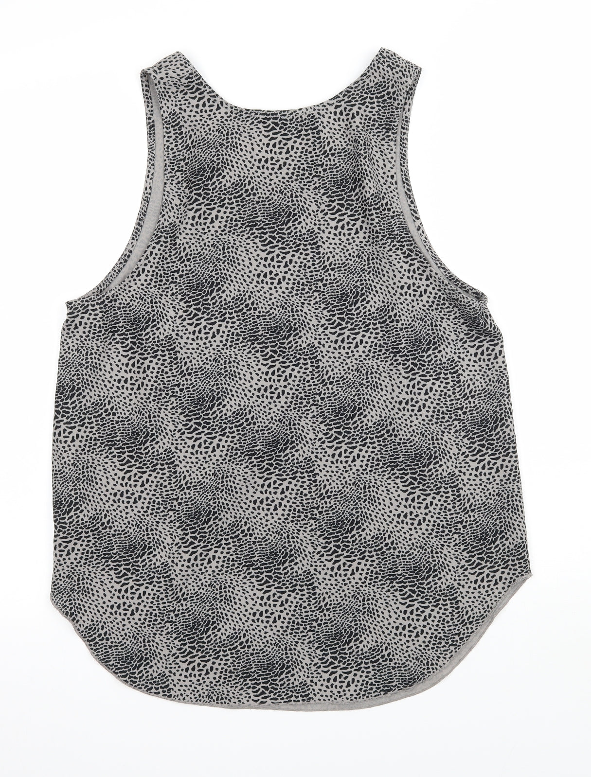 Womens UK Size 10 Decjuba Grey Basic Tank