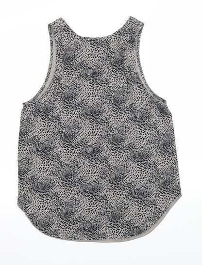 Womens UK Size 10 Decjuba Grey Basic Tank
