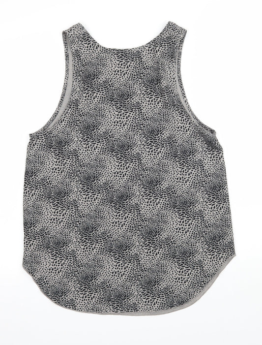 Womens UK Size 10 Decjuba Grey Basic Tank