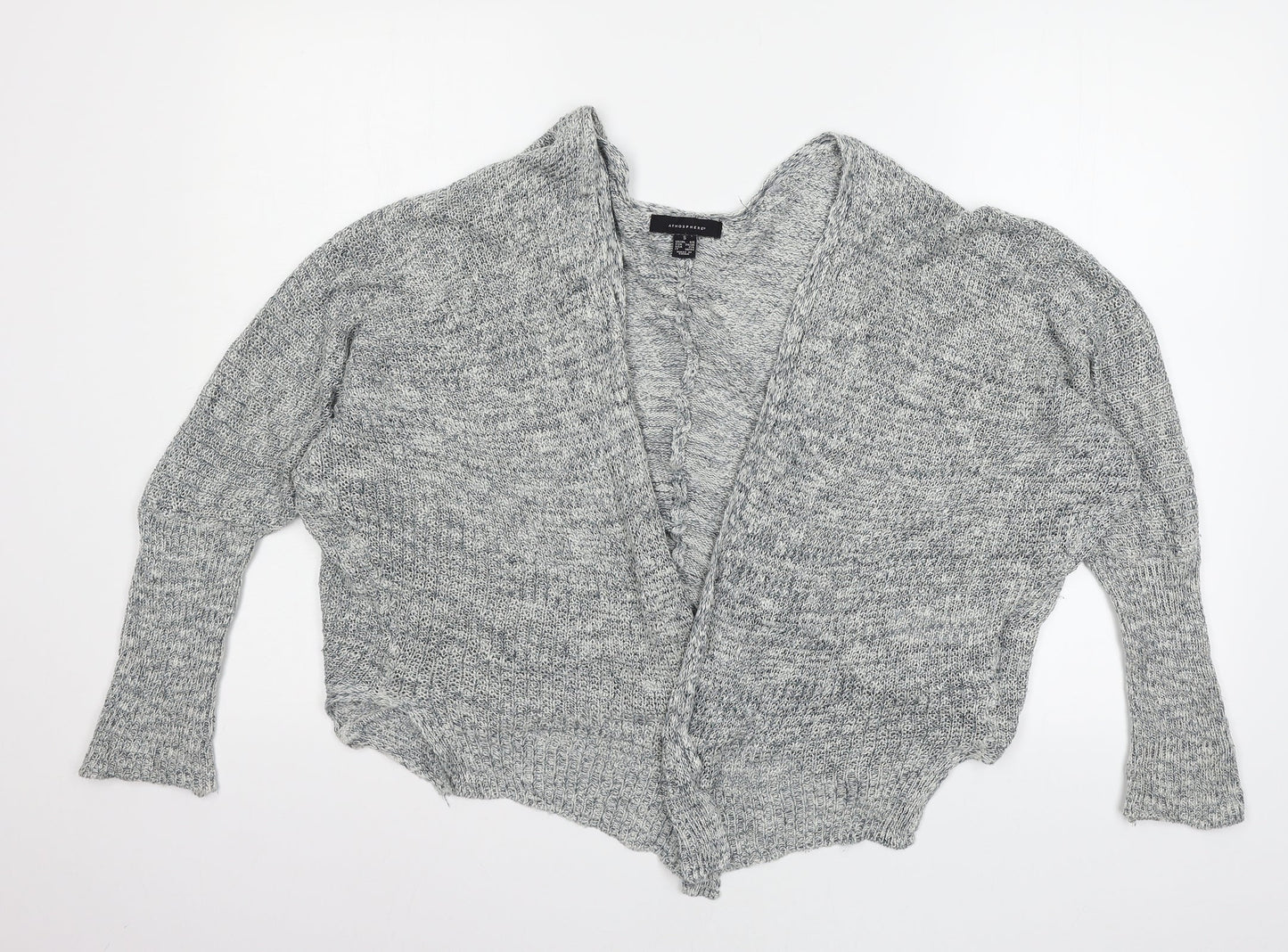 Womens UK Size 6 Atmosphere Grey Cardigan Jumper